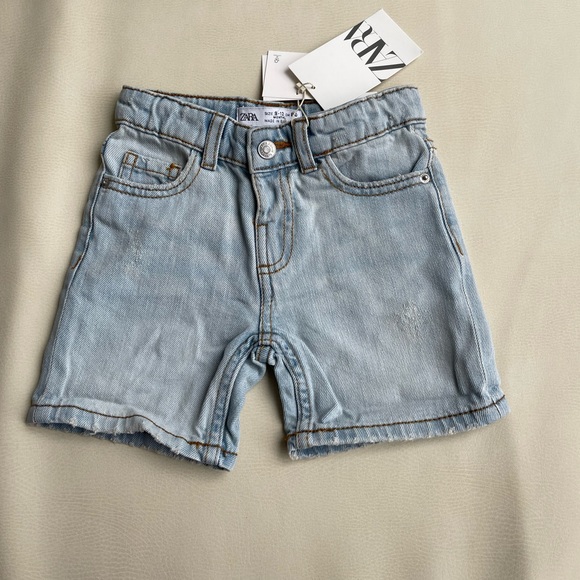 Zara Baby Jean Shorts 9-12month - Picture 8 of 13